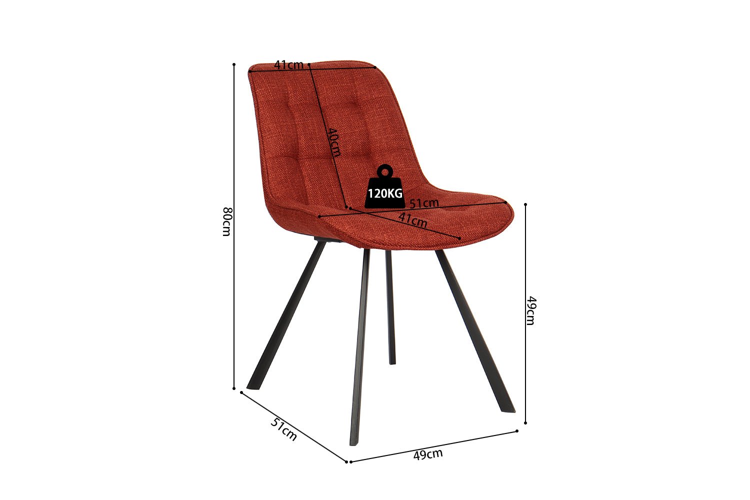 Chaise moderne ARIBA - Maestria
