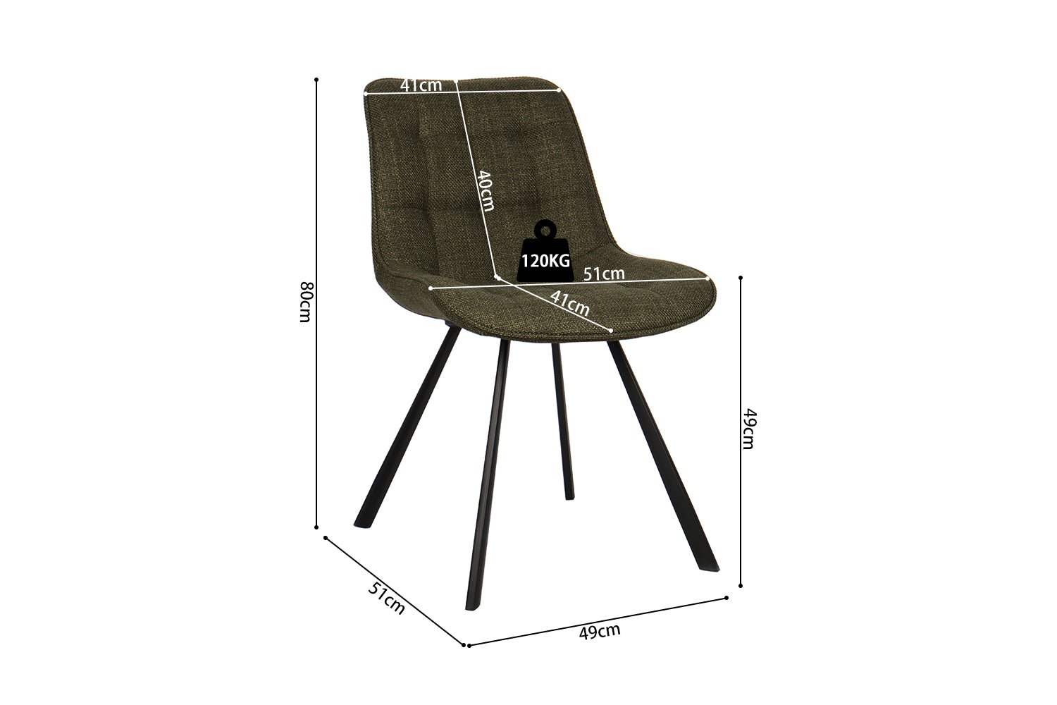 Chaise moderne ARIBA - Maestria