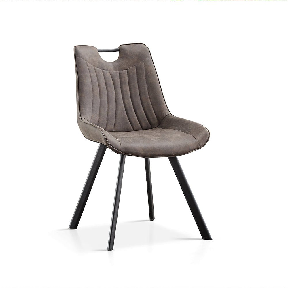 Chaise PABLO en PU microfibre - Maestria