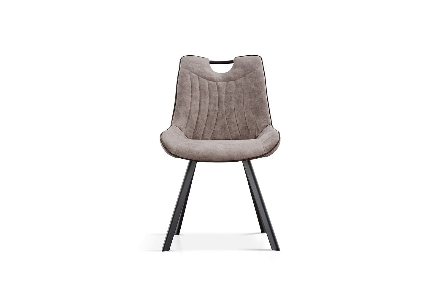 Chaise PABLO en PU microfibre - Maestria