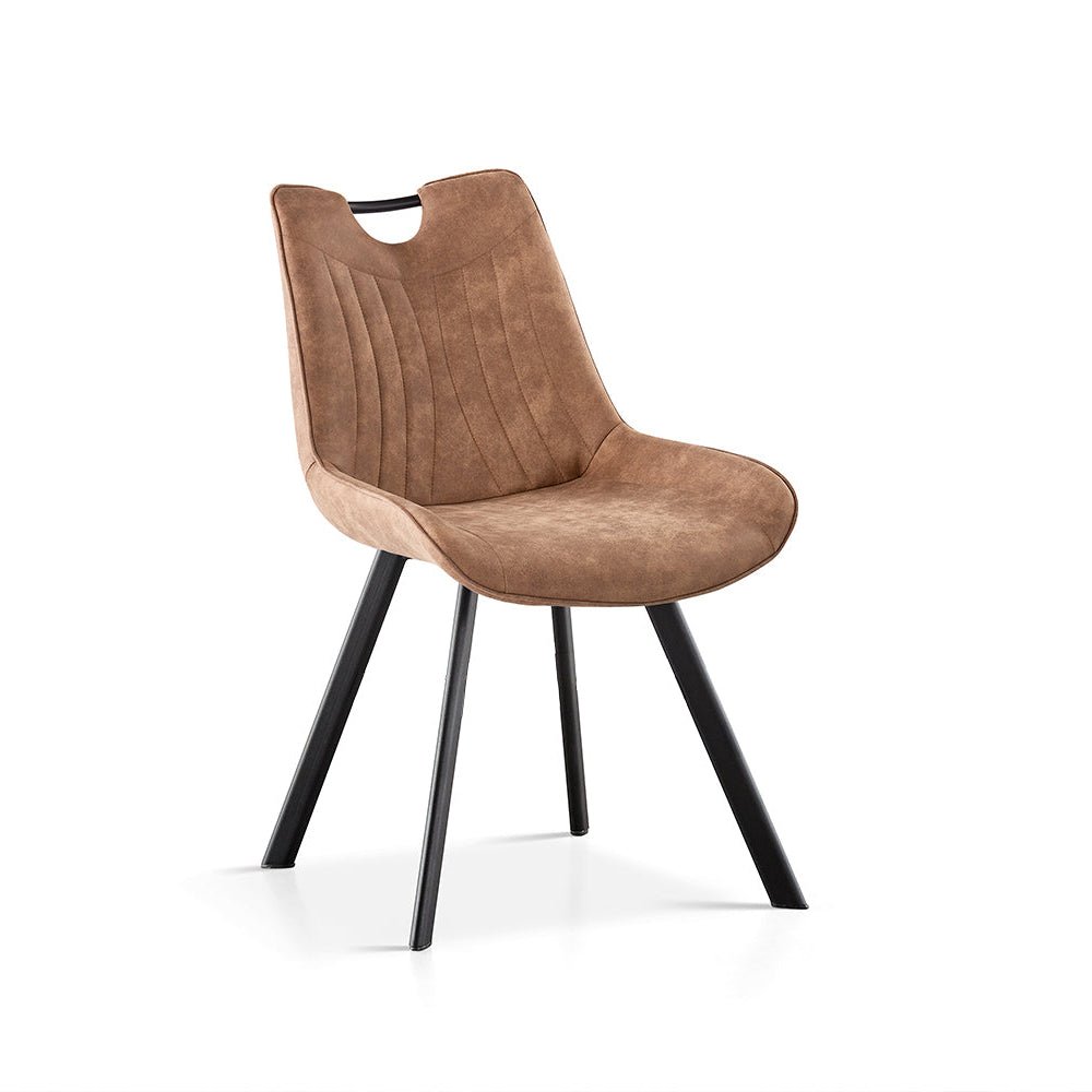Chaise PABLO en PU microfibre - Maestria