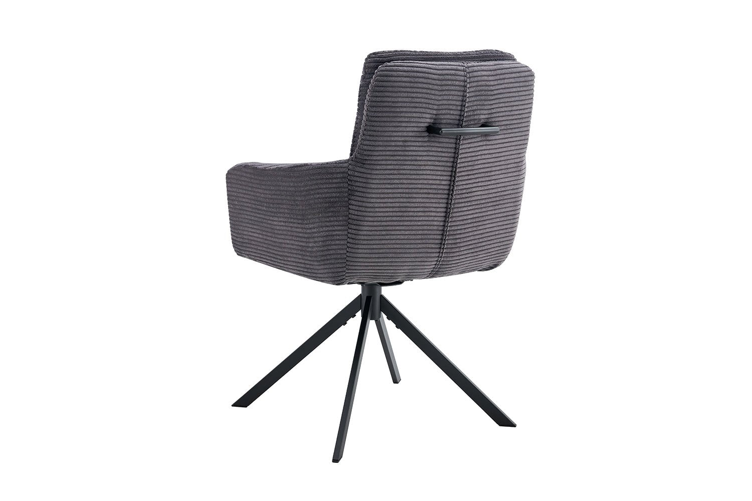 Chaise pivotante LUNA tissu côtelé - Maestria
