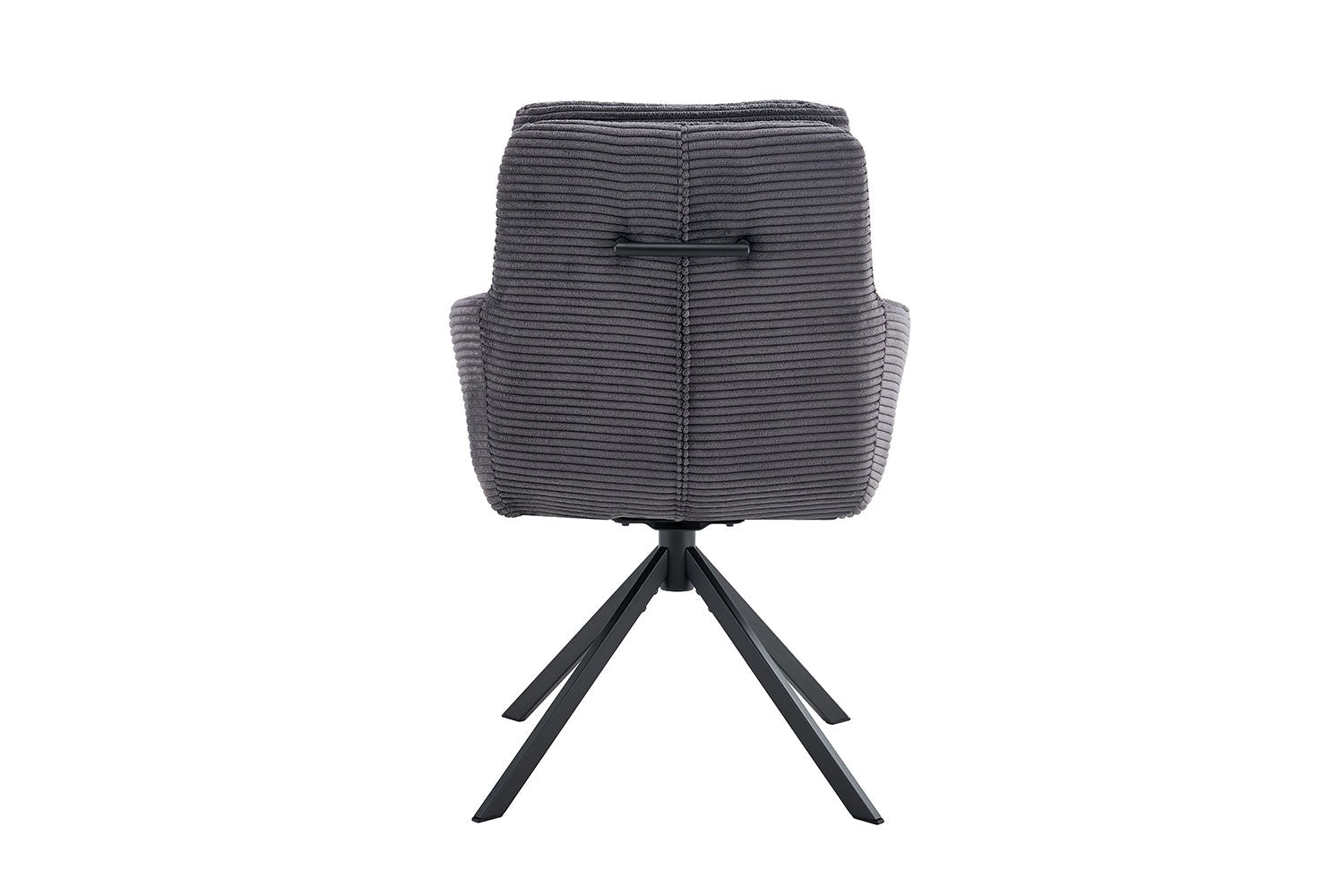 Chaise pivotante LUNA tissu côtelé - Maestria