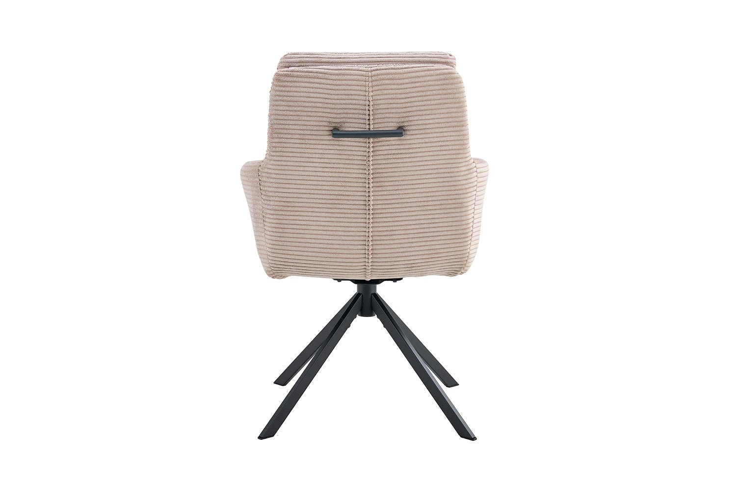 Chaise pivotante LUNA tissu côtelé - Maestria