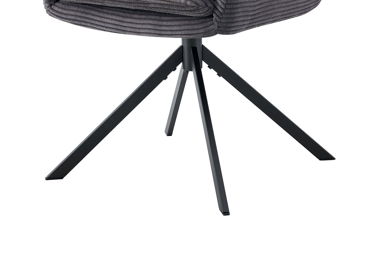 Chaise pivotante LUNA tissu côtelé - Maestria