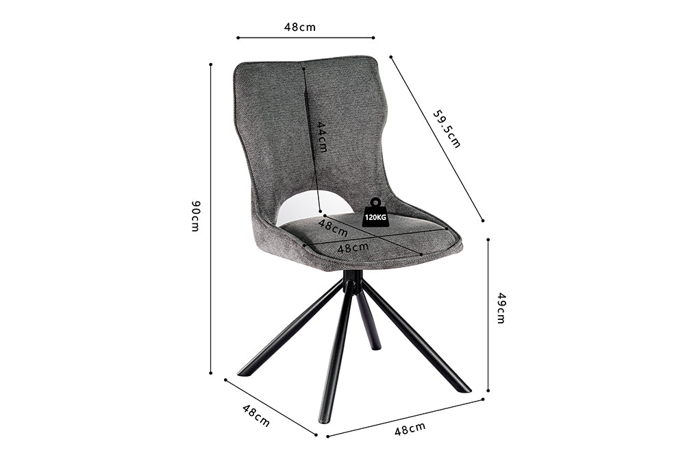 Chaise pivotante MORI - Maestria