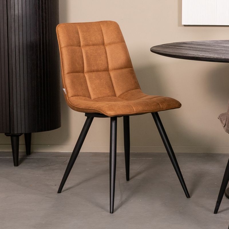 Chaise tendance Bistro Microsuède - Maestria