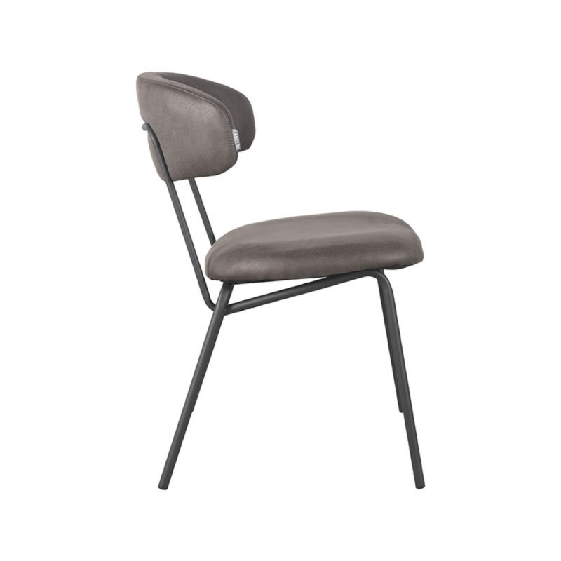 Chaise Zack Microsuède - Maestria