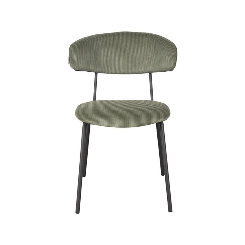 Chaise Zack Velours Côtelé - Maestria