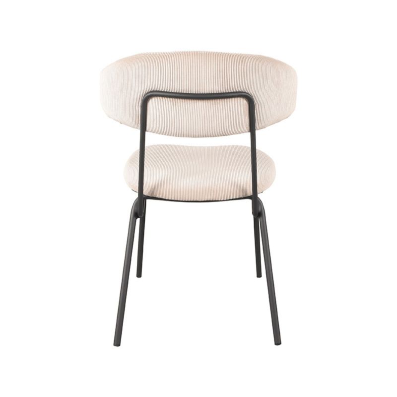 Chaise Zack Velours Côtelé - Maestria