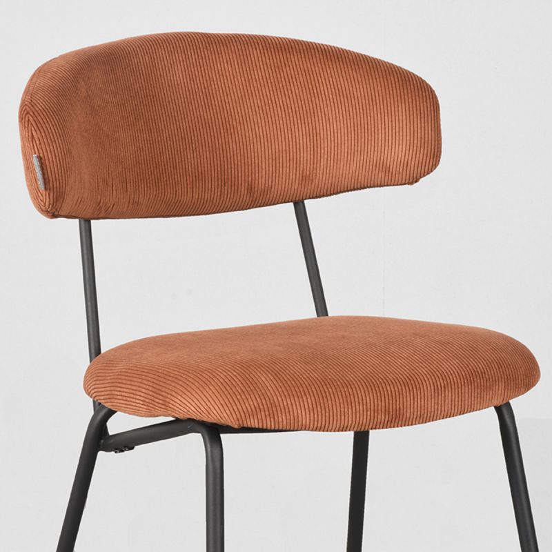 Chaise Zack Velours Côtelé - Maestria