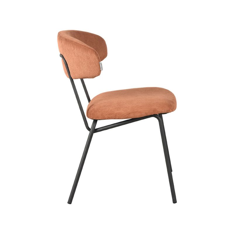 Chaise Zack Velours Côtelé - Maestria