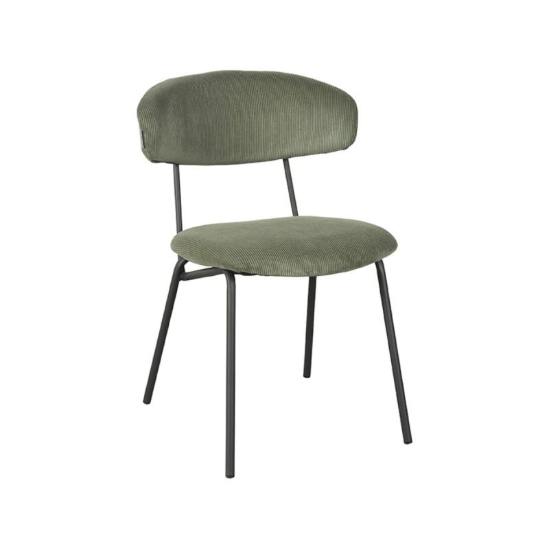 Chaise Zack Velours Côtelé - Maestria