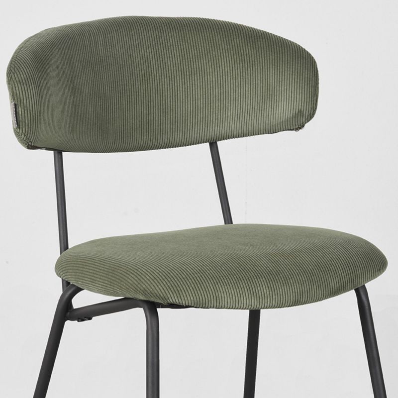 Chaise Zack Velours Côtelé - Maestria