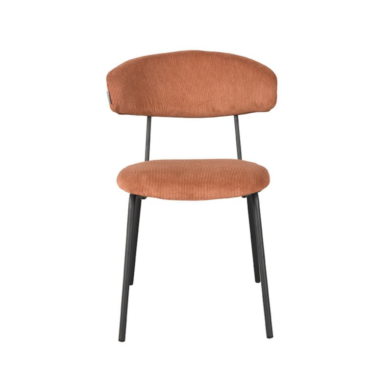 Chaise Zack Velours Côtelé - Maestria