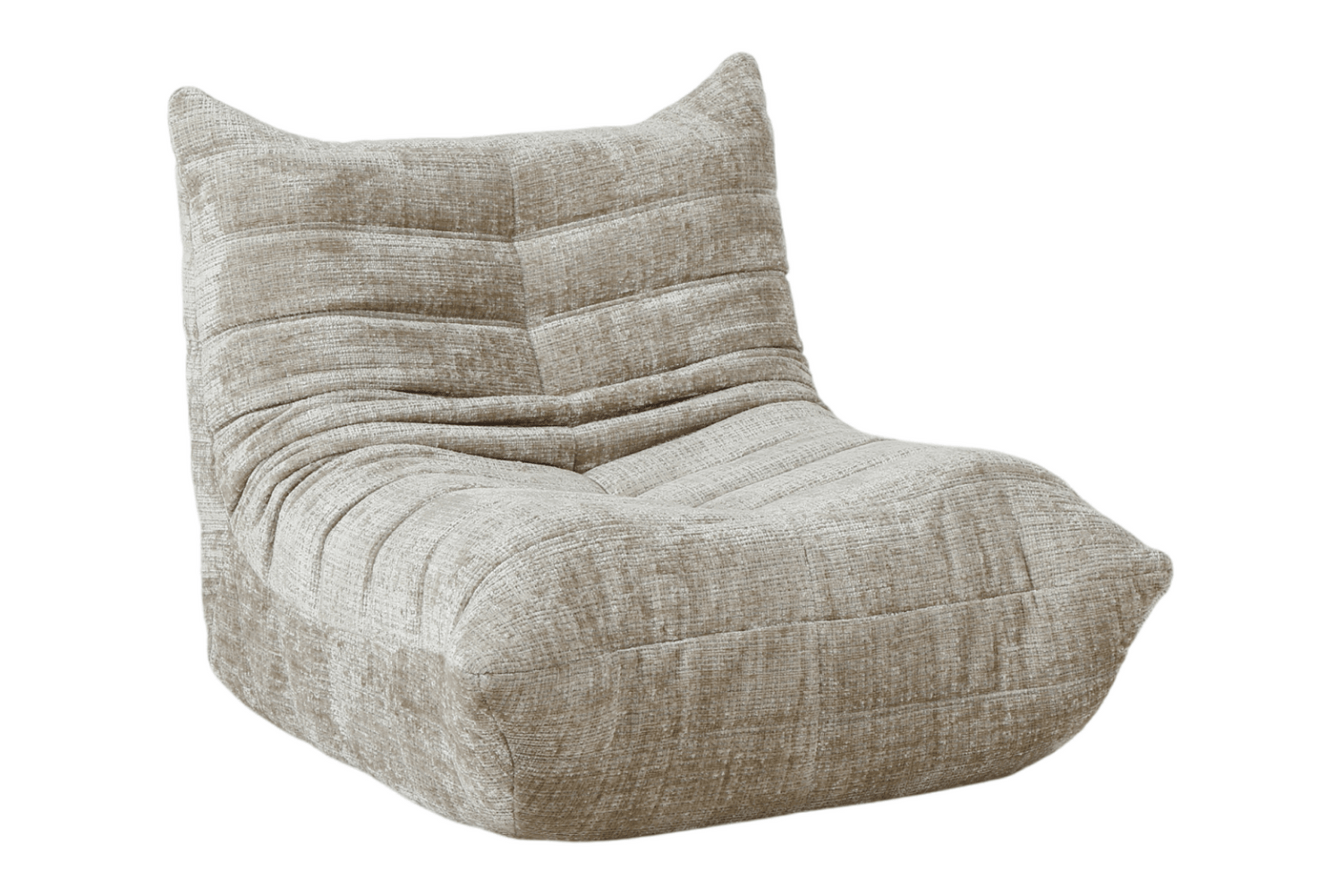 Fauteuil Lounge Cloud Crème - Maestria Meubles