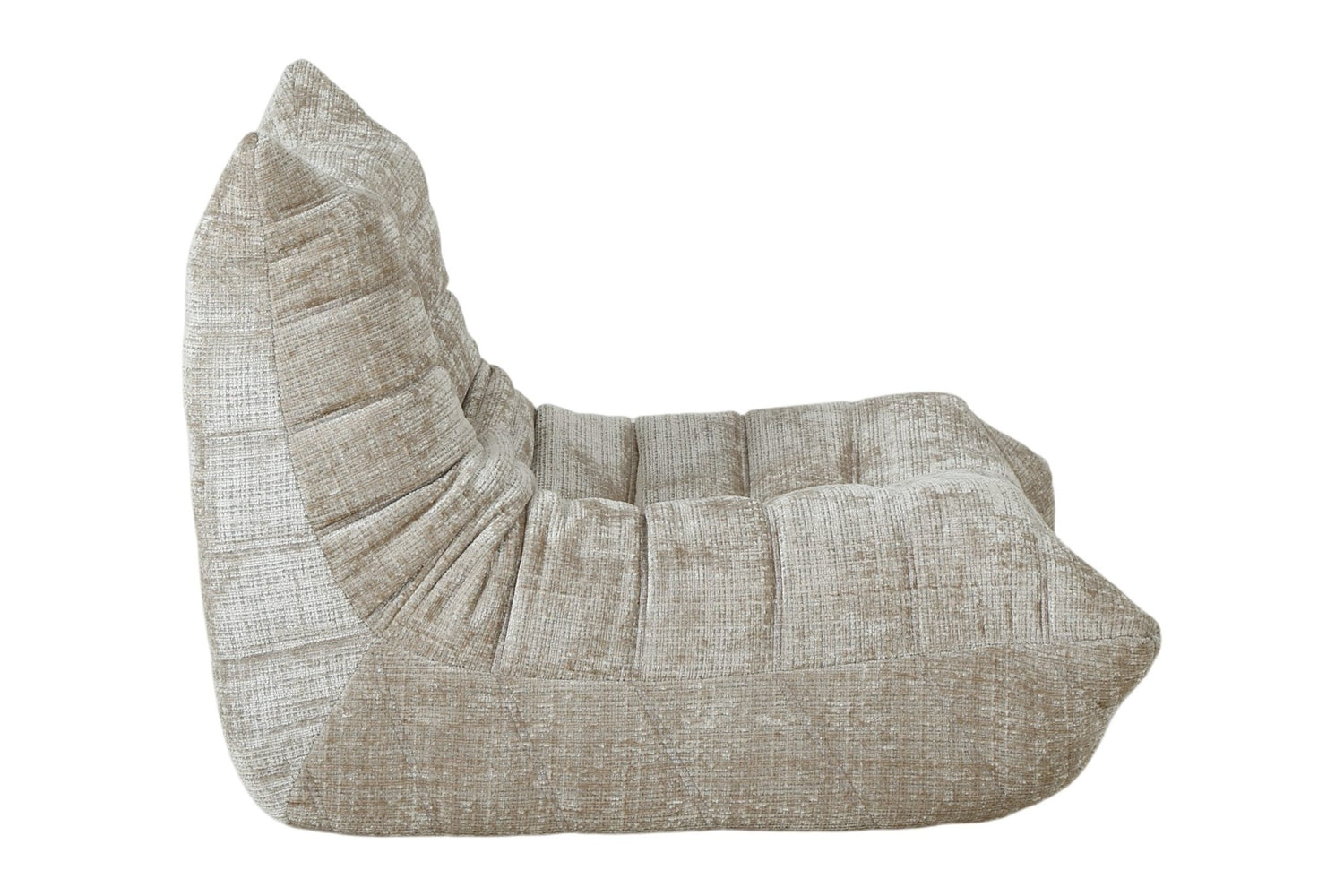 Fauteuil Lounge Cloud Crème - Maestria Meubles