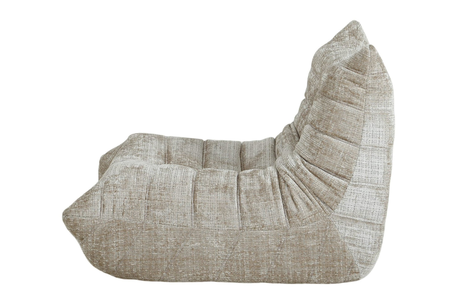 Fauteuil Lounge Cloud Crème - Maestria Meubles