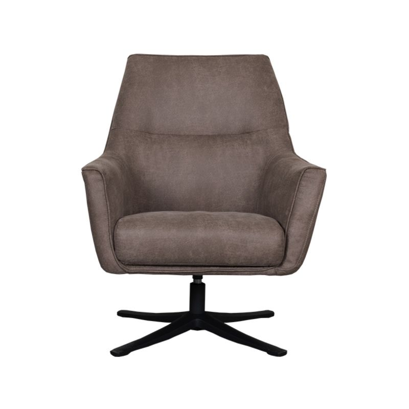 Fauteuil Pivotant Tod Microsuède - Maestria