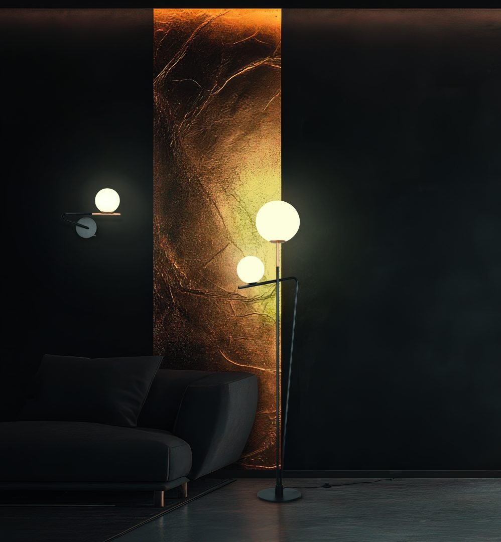 Lampadaire Flaming - Maestria Meubles