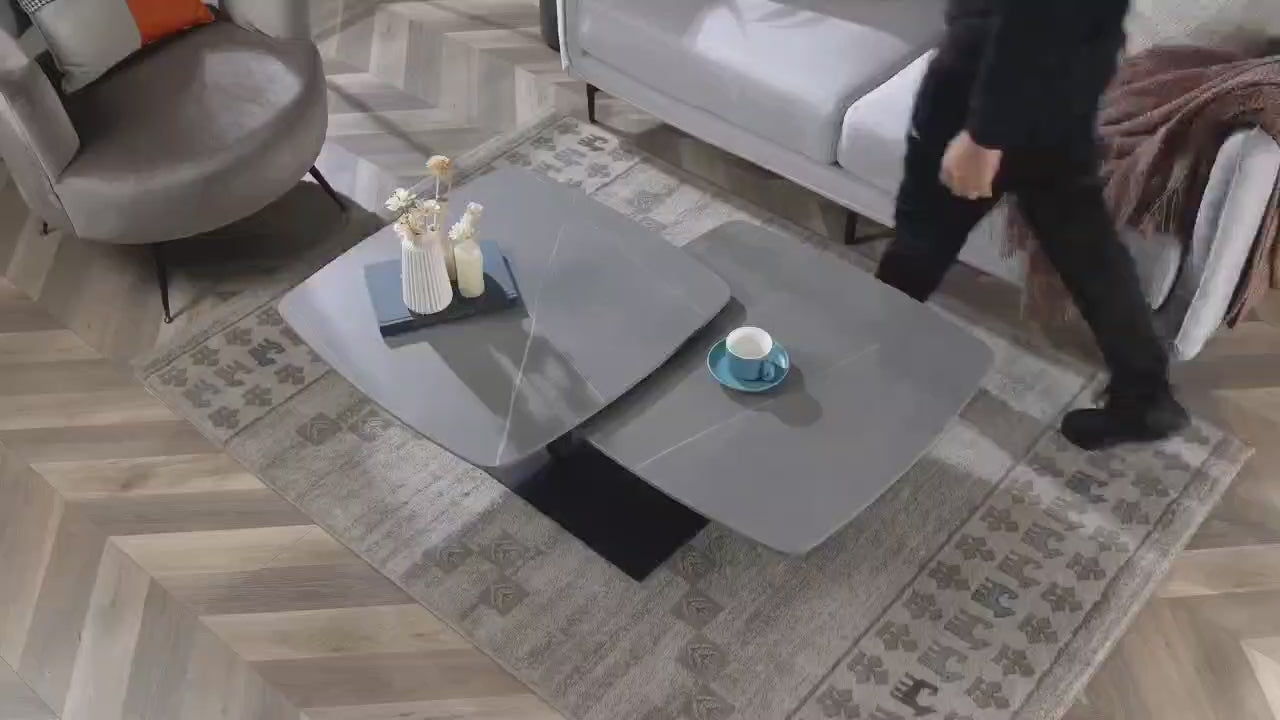 Table Basse Sendai Rotative – Pierre Noire