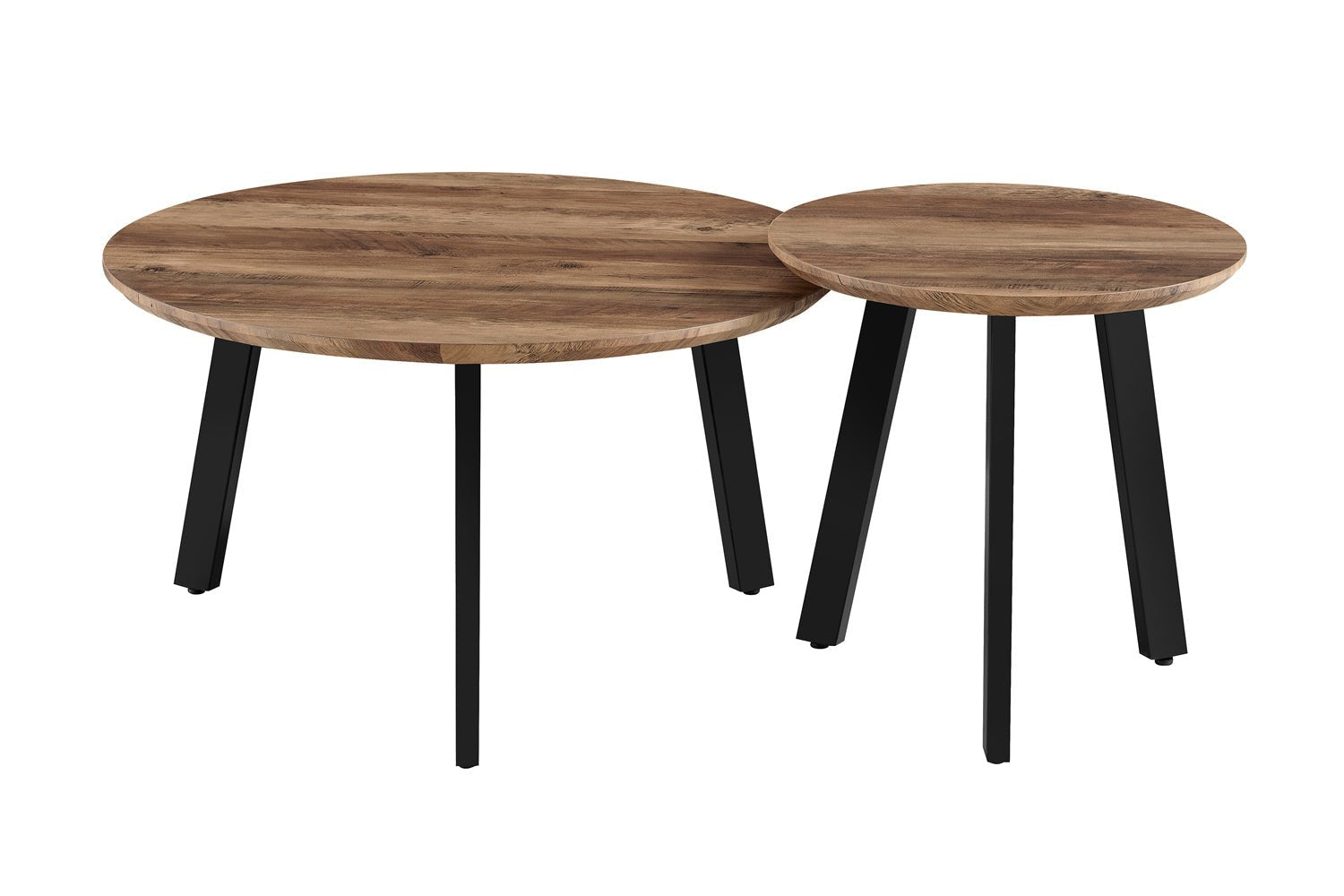 Set de 2 Tables Basses Aziz – Décor Mango - Maestria