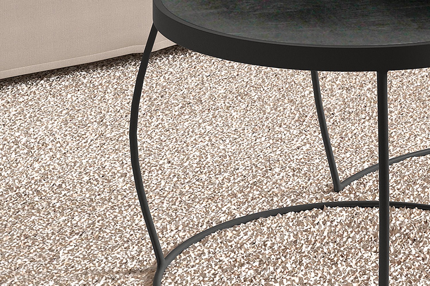 Set de 2 Tables Basses Lars – Bois de Manguier Clair ou Noir - Maestria