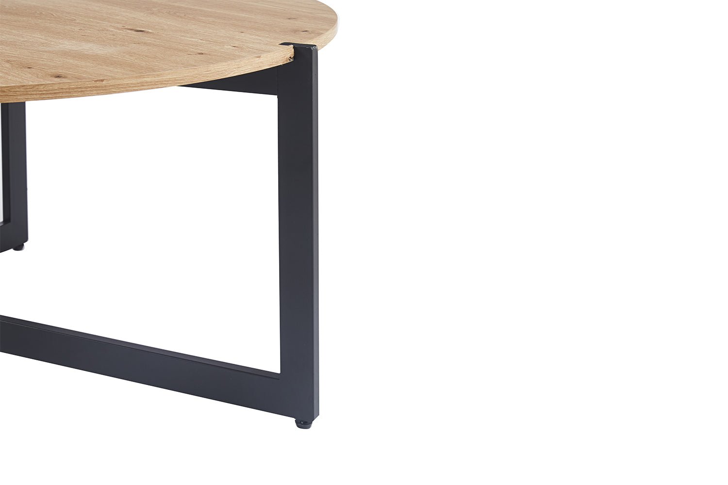 Set de 2 Tables Basses Pola – Décor Chêne Vieilli - Maestria