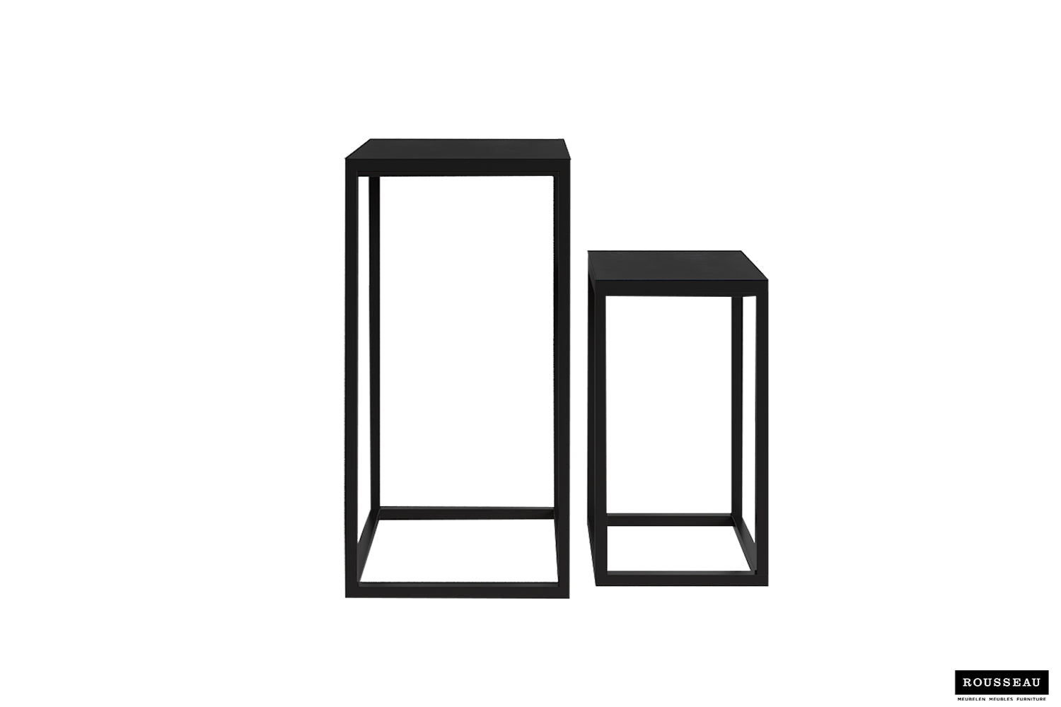 Set de 2 Tables d’appoint Madeira - Bois de Manguier Massif - Maestria