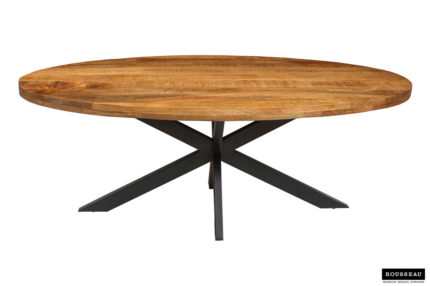 Table ALEXA ovale Manguier massif - Maestria