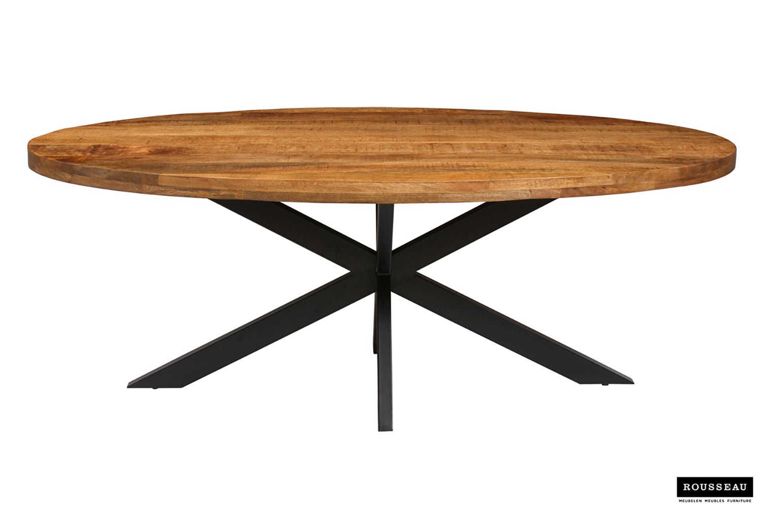 Table ALEXA ovale Manguier massif - Maestria