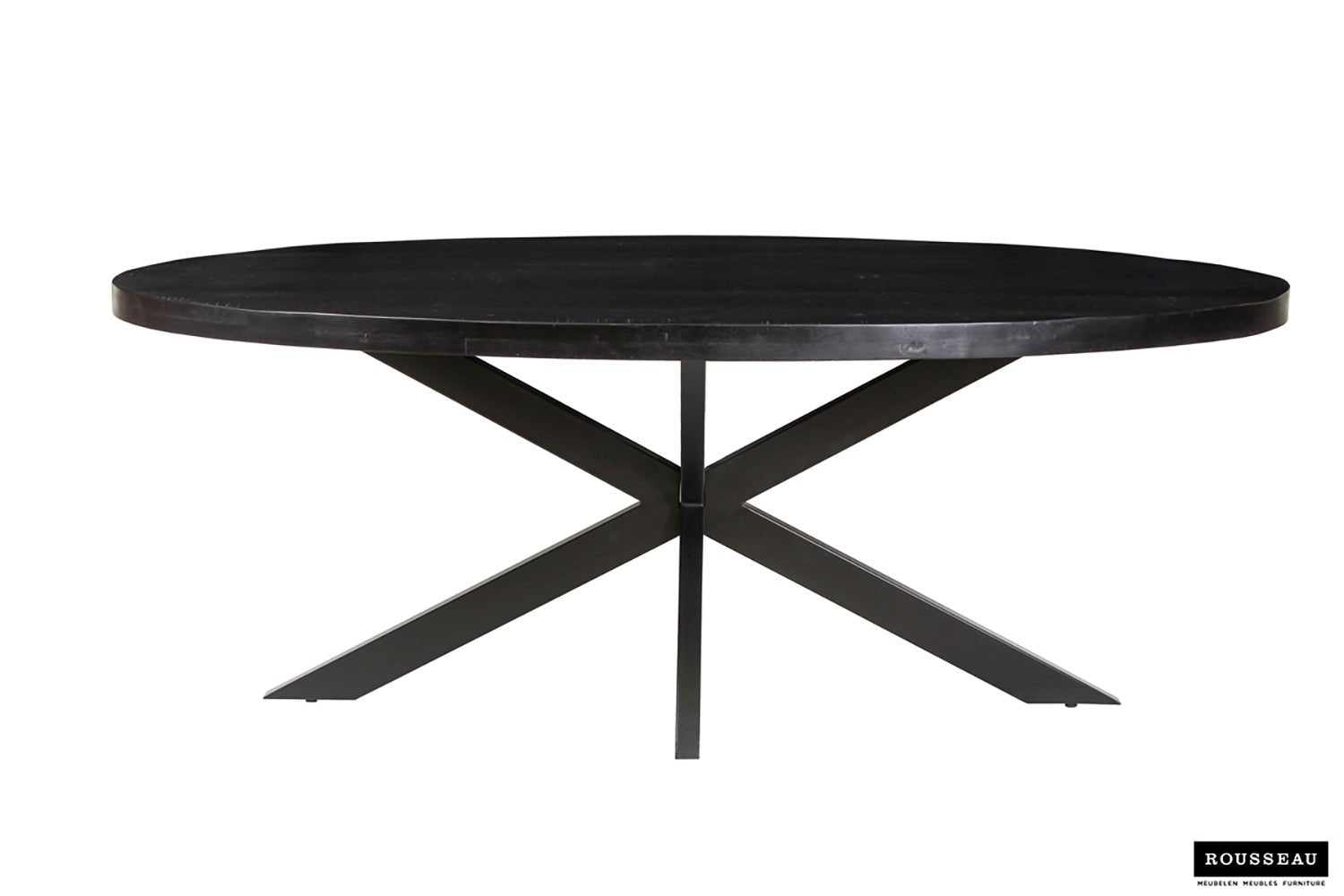 Table ALEXA ovale Manguier massif - Maestria