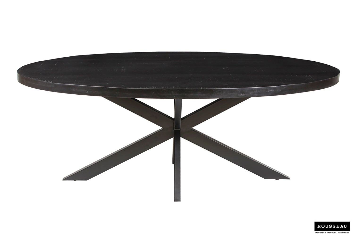 Table ALEXA ovale Manguier massif - Maestria