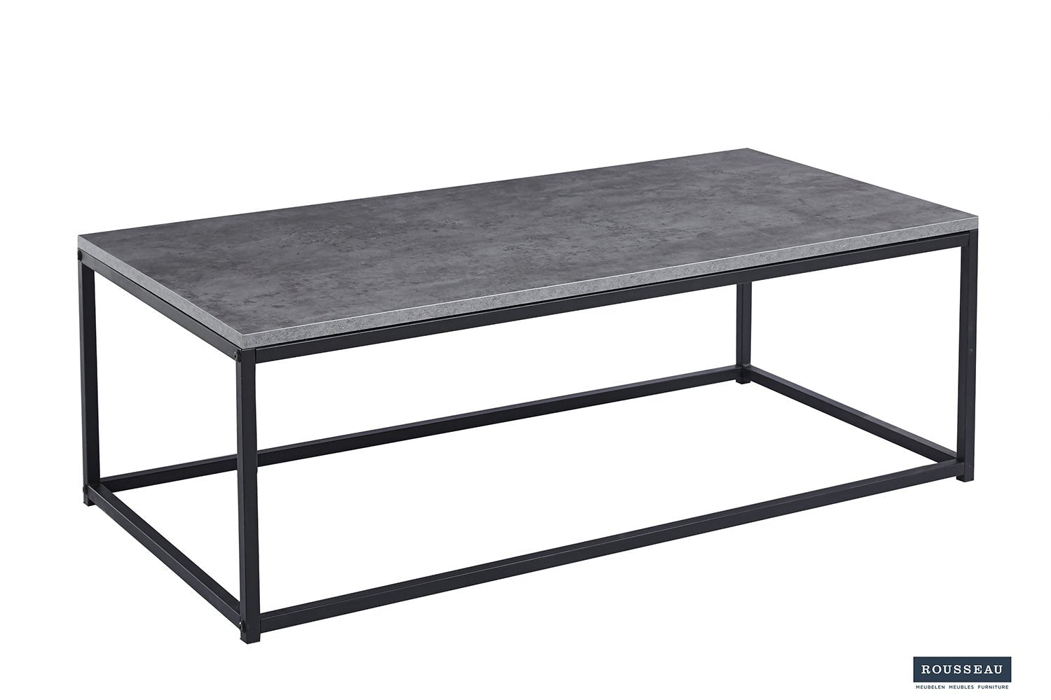 Table Basse Dallas – Chêne vieilli, Marbre ou Pierre - Maestria