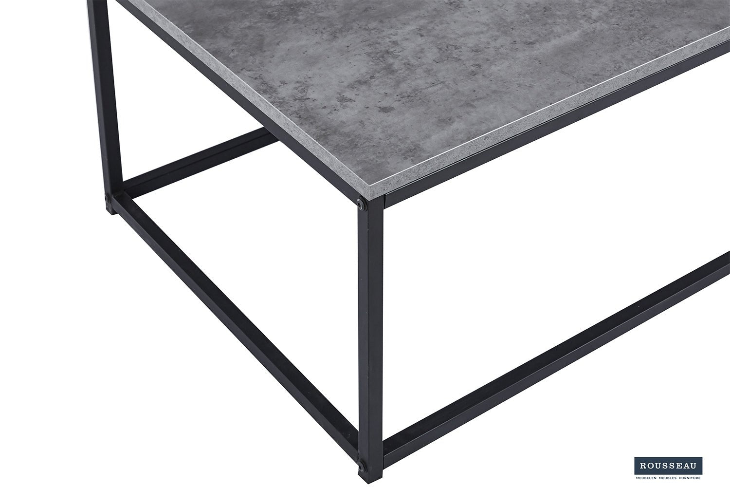 Table Basse Dallas – Chêne vieilli, Marbre ou Pierre - Maestria