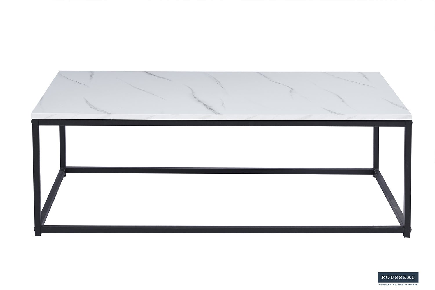 Table Basse Dallas – Chêne vieilli, Marbre ou Pierre - Maestria