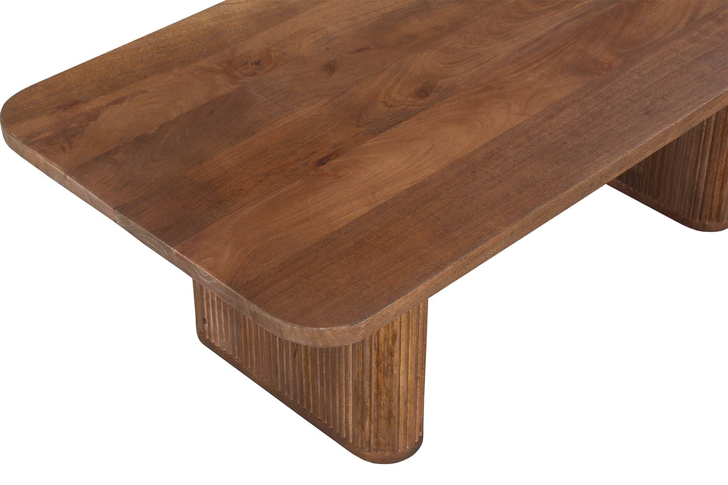 Table Basse Jean – Bois de Manguier Brun Clair - Maestria