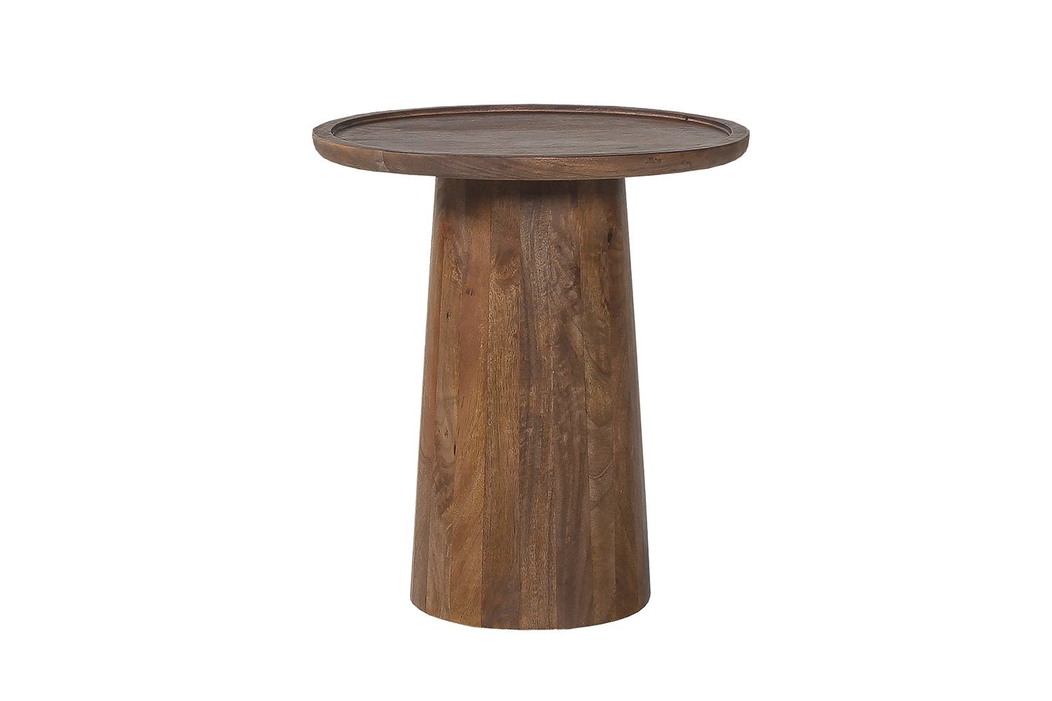 Table Basse Jules 45x50 cm - Bois de Manguier Brun Clair - Maestria