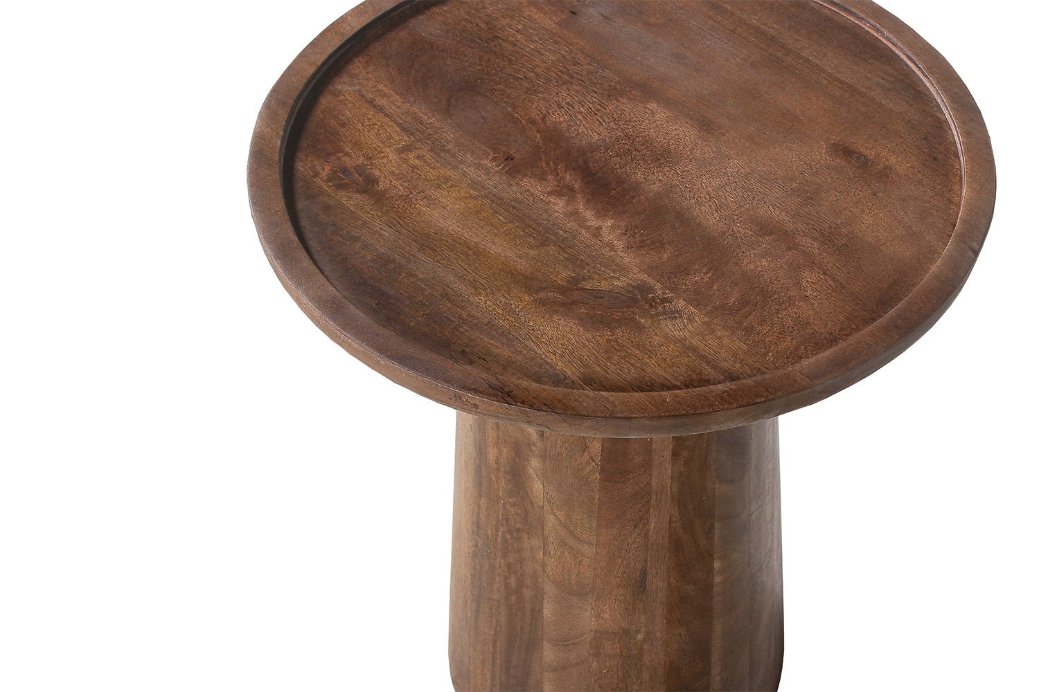 Table Basse Jules 45x50 cm - Bois de Manguier Brun Clair - Maestria