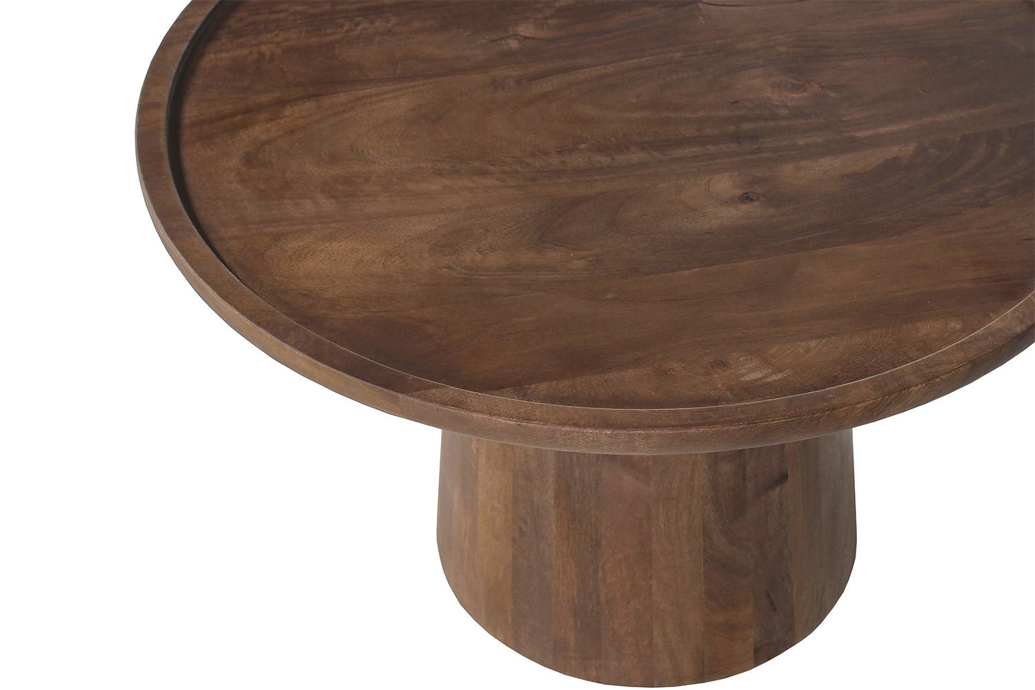 Table Basse Jules 65x40 cm - Bois de Manguier Brun Clair - Maestria