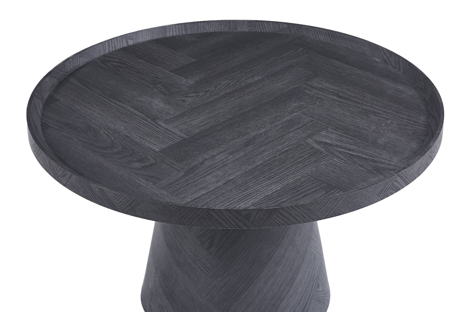 Table Basse Manus 80 cm - Décor Gris Foncé - Maestria