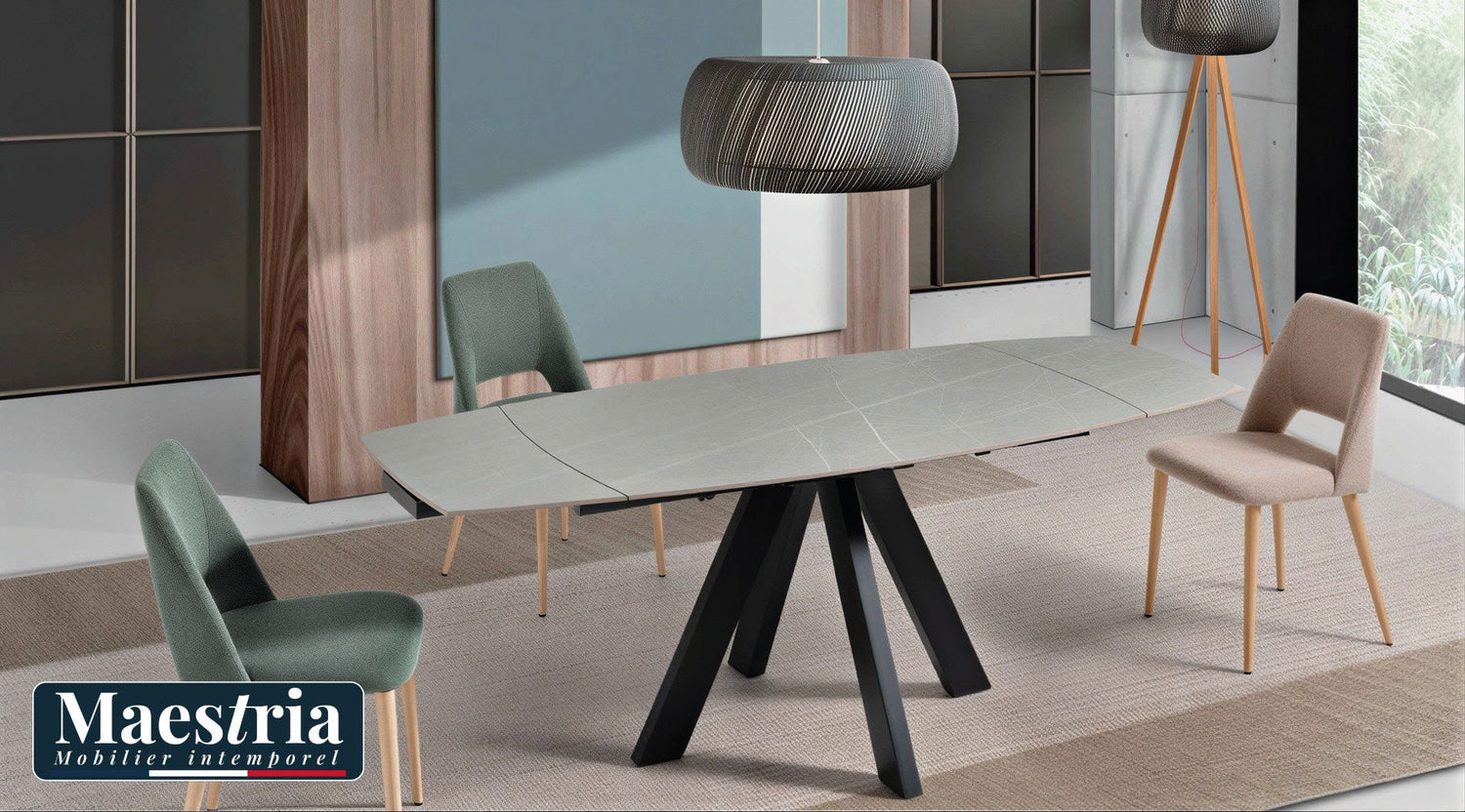 Table céramique NEPTUNE 🇪🇸 - Maestria Meubles