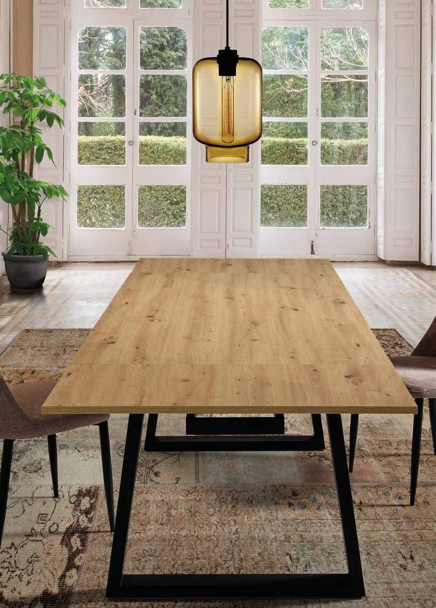 Table en mélaminé extensible FOREST 🇪🇸 - Maestria Meubles