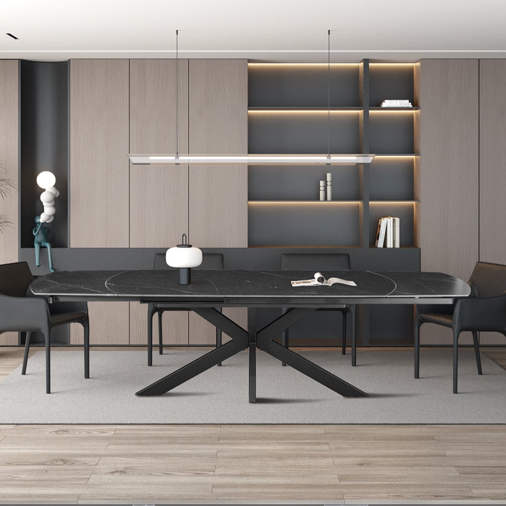 Table extensible ARES ovale danoise - Maestria