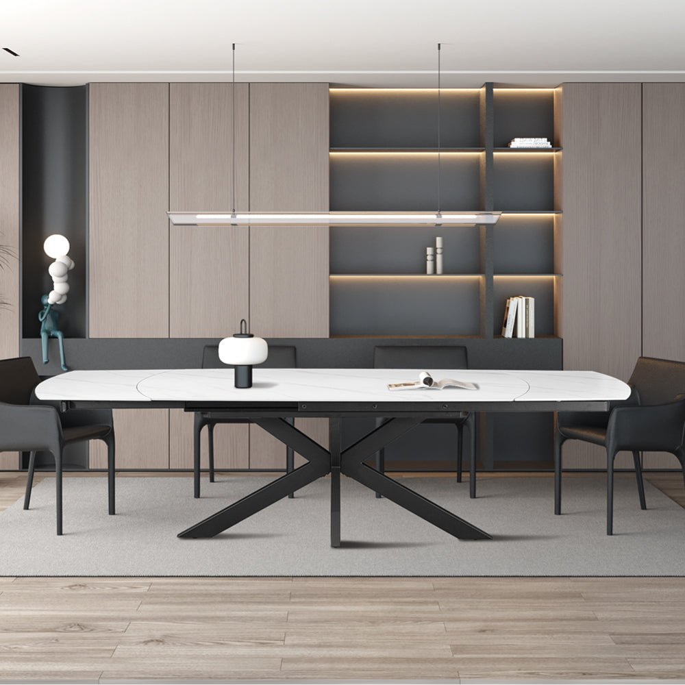Table extensible ARES ovale danoise - Maestria