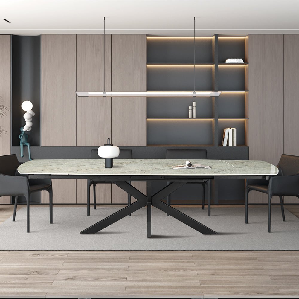Table extensible ARES ovale danoise - Maestria