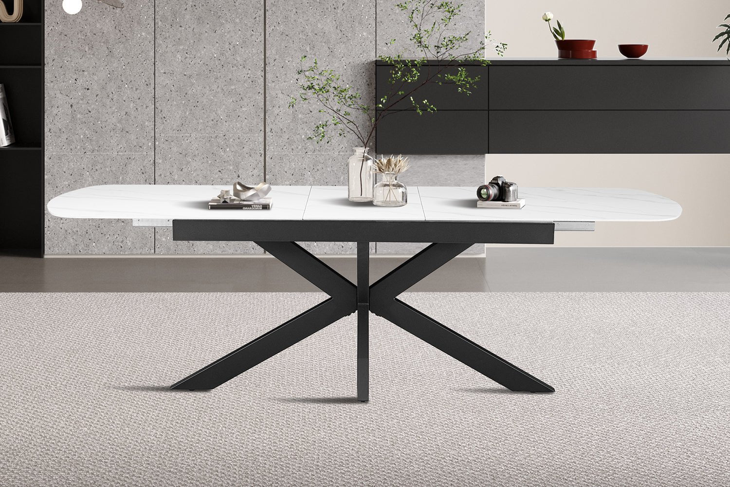 Table extensible HESTIA ovale danoise - Maestria