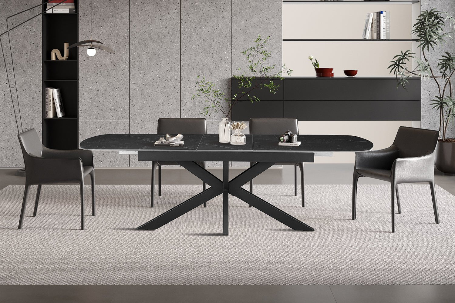 Table extensible HESTIA ovale danoise - Maestria