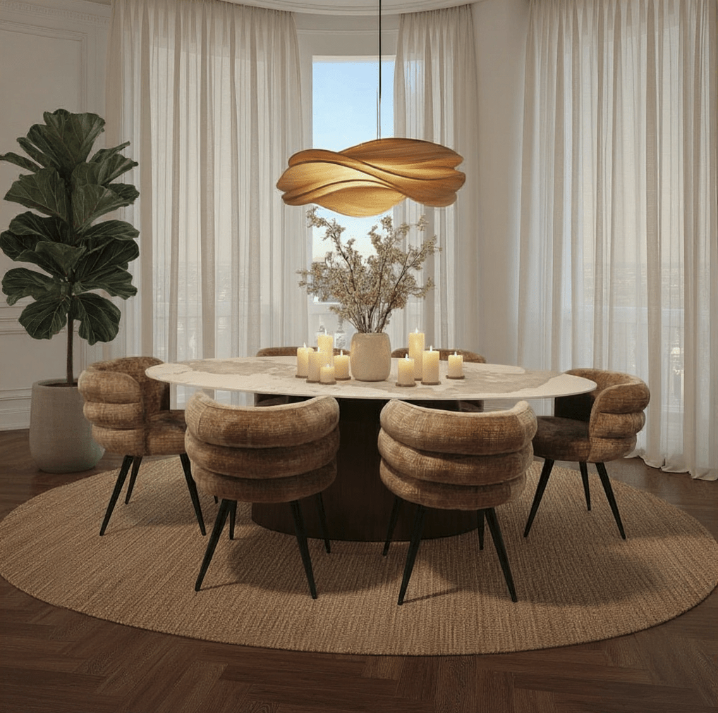 Table moderne Ellipse - Maestria Meubles