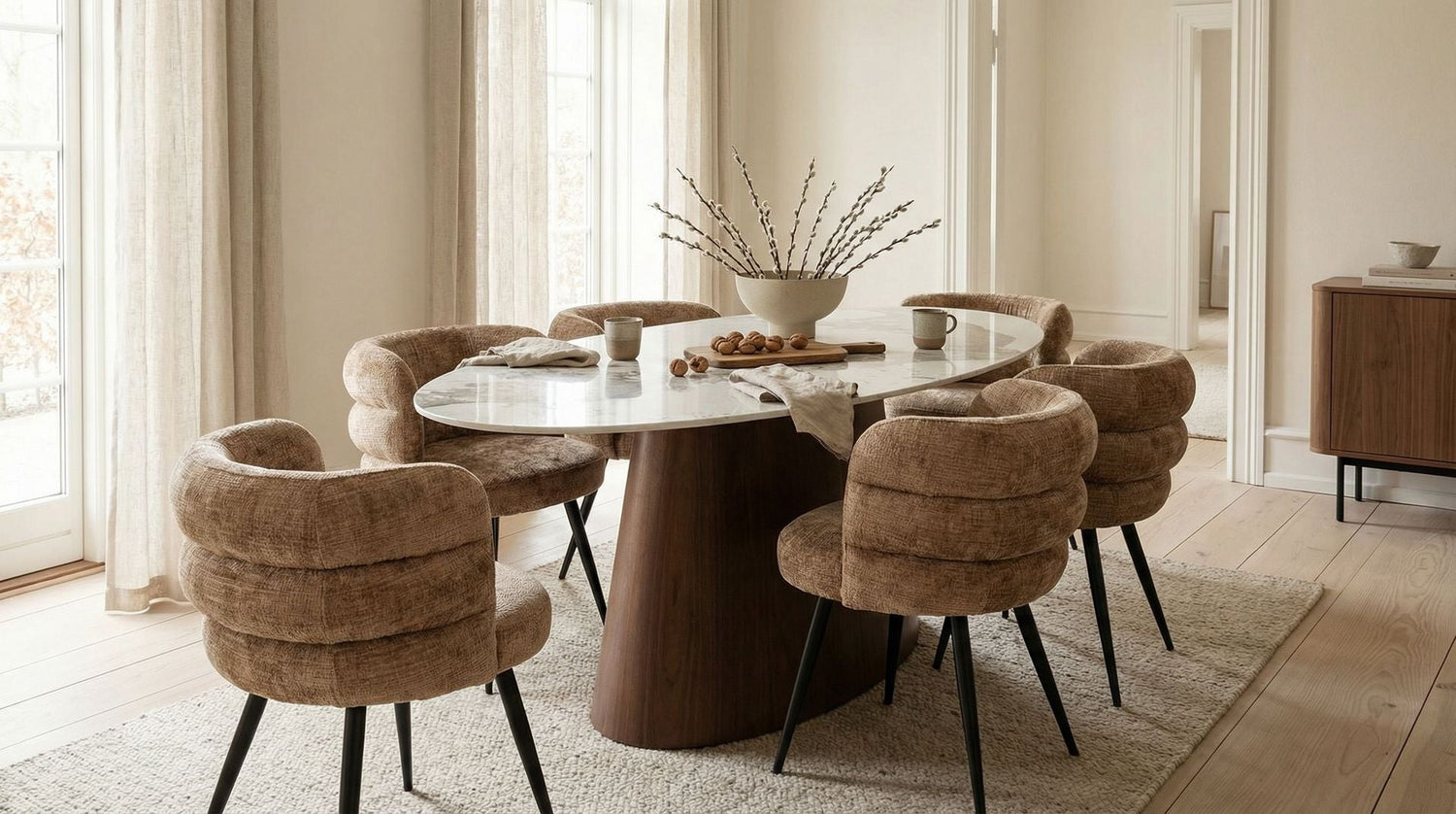 Table moderne Ellipse - Maestria Meubles